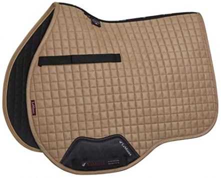LeMieux ProSport GP Suede Square Saddle Pad-Numnahs & Saddle Pads-Eland Lodge
