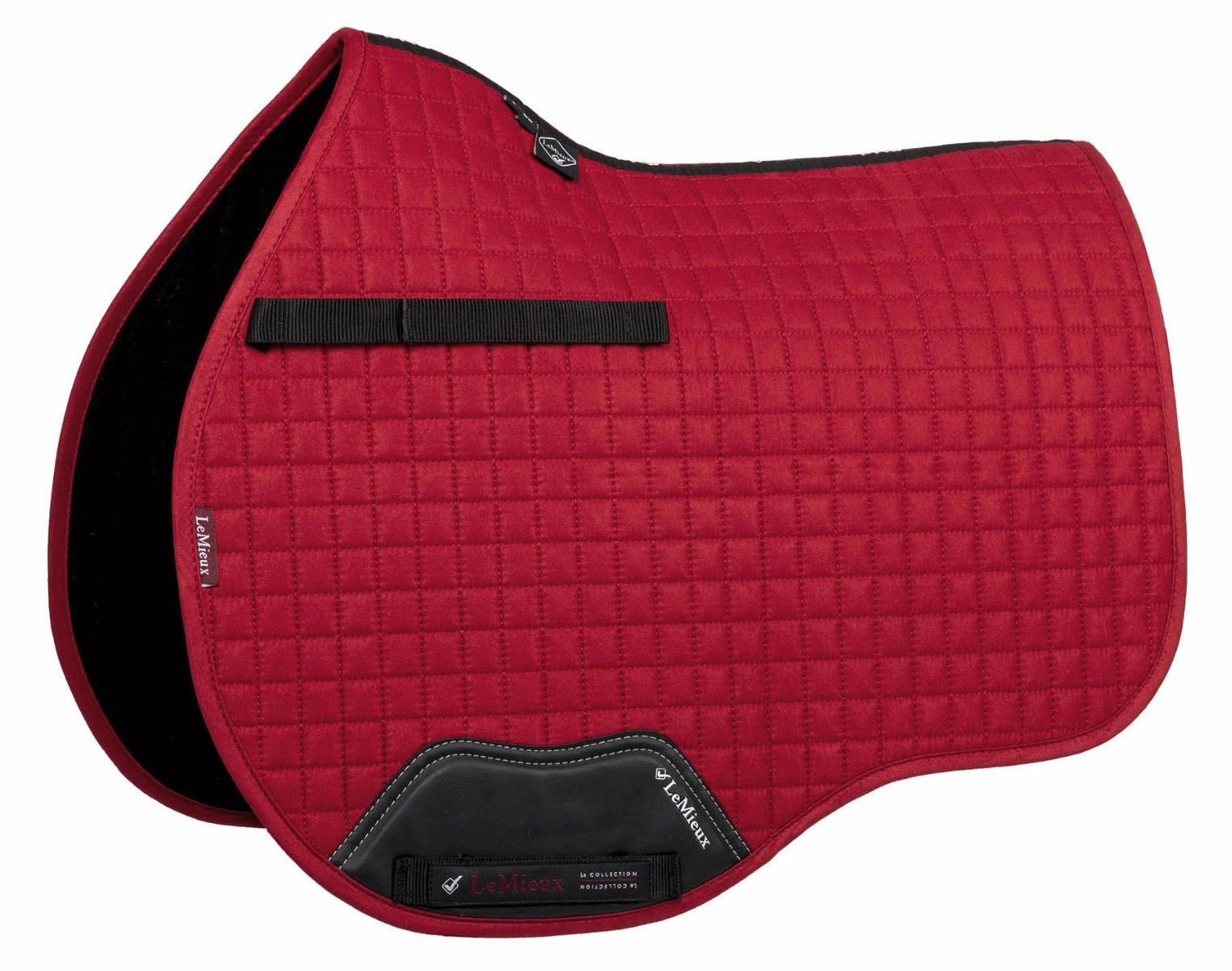 LeMieux ProSport GP Suede Square Saddle Pad-Numnahs & Saddle Pads-Eland Lodge