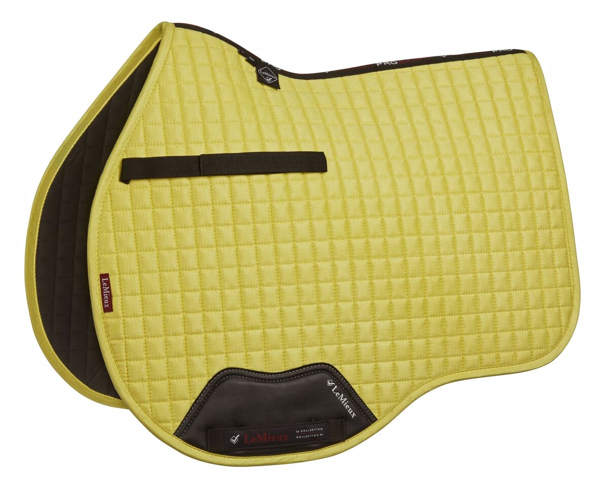 LeMieux ProSport GP Suede Square Saddle Pad-Numnahs & Saddle Pads-Eland Lodge