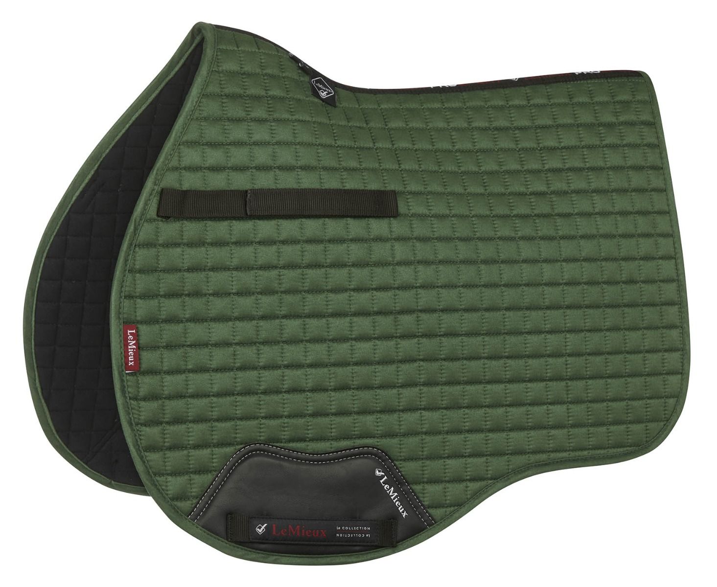 LeMieux ProSport GP Suede Square Saddle Pad-Numnahs & Saddle Pads-Eland Lodge