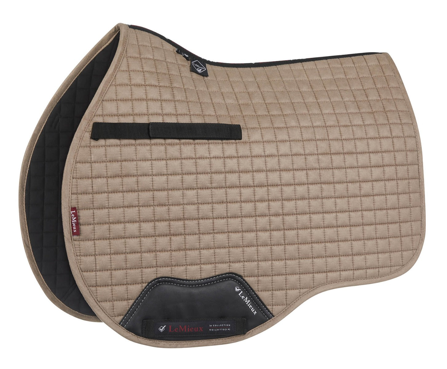 LeMieux ProSport GP Suede Square Saddle Pad-Numnahs & Saddle Pads-Eland Lodge