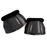 LeMieux Rubber Bell Overreach Boots With Fleece