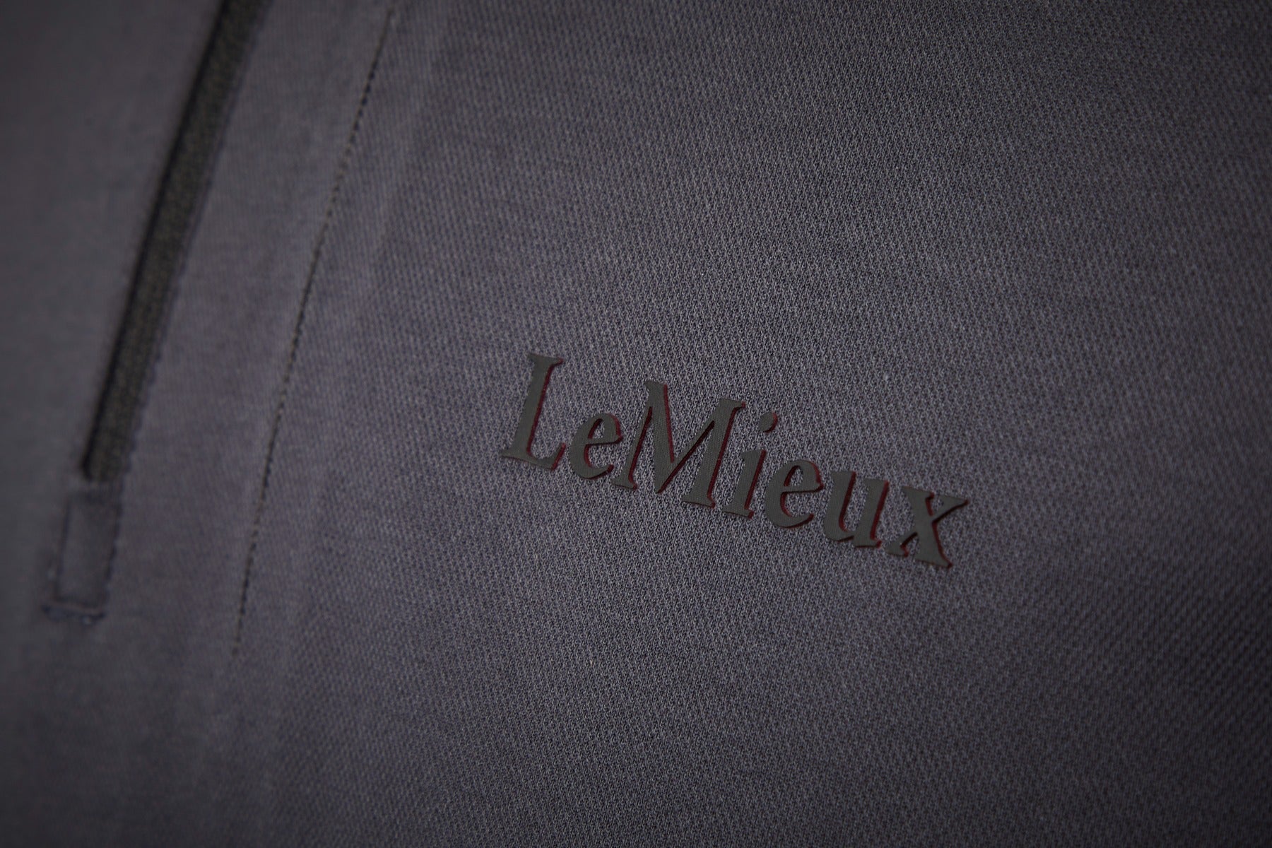 LeMieux Mens Elite Zip Polo Shirt