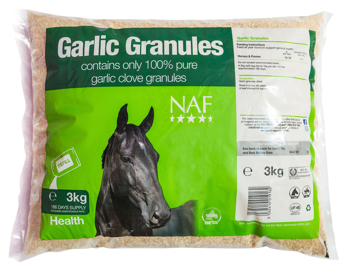 NAF Garlic Granules Refill-Supplements-Eland Lodge