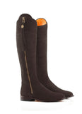 Fairfax & Favor Ladies Regina Flat Regular Fit Suede Boots