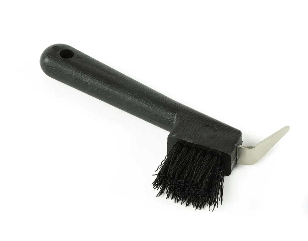 Shires Ezi-Groom Hoof Pick with Brush-Grooming Kit-Eland Lodge