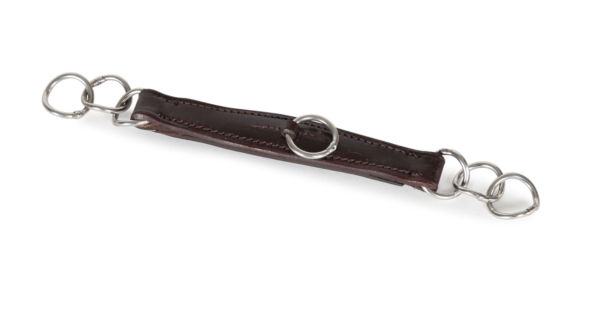 Shires Leather Curb Chain-Bits & Accessories-Eland Lodge