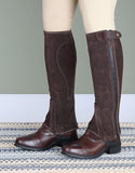 Shires Moretta Adults Suede Half Chaps-Half Chaps & Gaiters-Eland Lodge