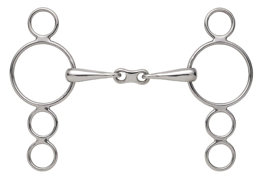 Shires Three Ring Dutch Gag-Bits & Accessories-Eland Lodge