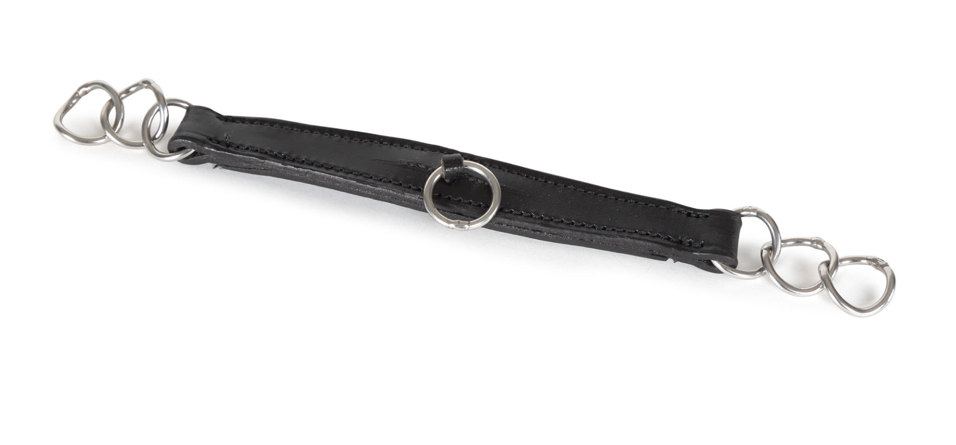Shires Velociti GARA Leather Curb Chain-Bits & Accessories-Eland Lodge