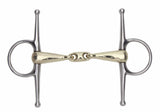 Shires Brass Alloy Snaffle with Lozenge