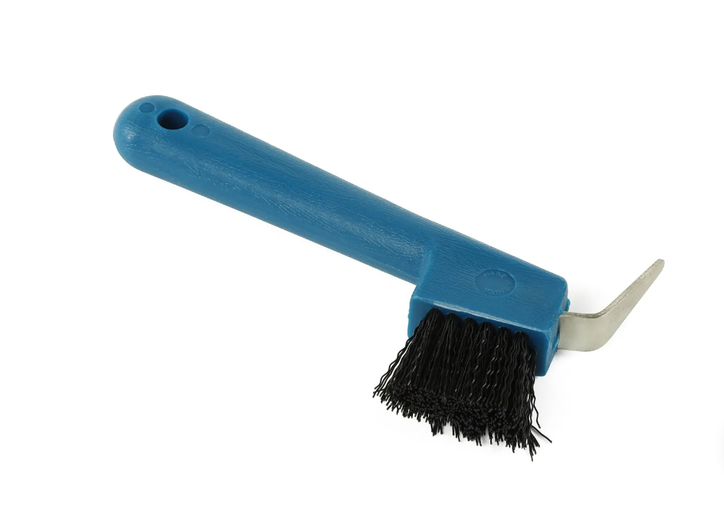 Shires Ezi-Groom Hoof Pick with Brush