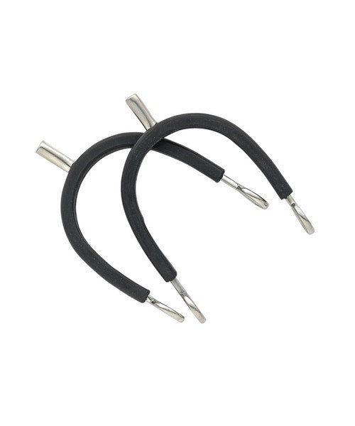 Shires Rubber Covered Stainless Steel Spurs