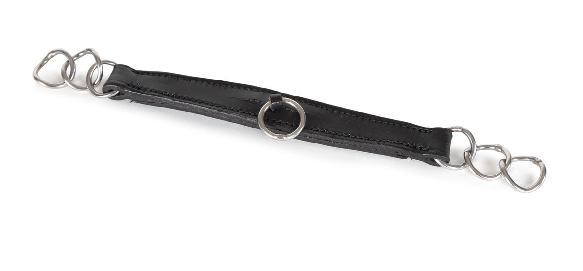 Shires Velociti GARA Leather Curb Chain