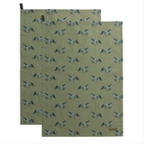 Sophie Allport Set of 2 Tea Towels-Kitchen Accessories-Eland Lodge