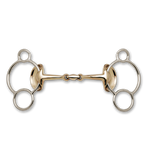 Stubben Golden Wings 3-Ring Gag-Bits & Accessories-Eland Lodge