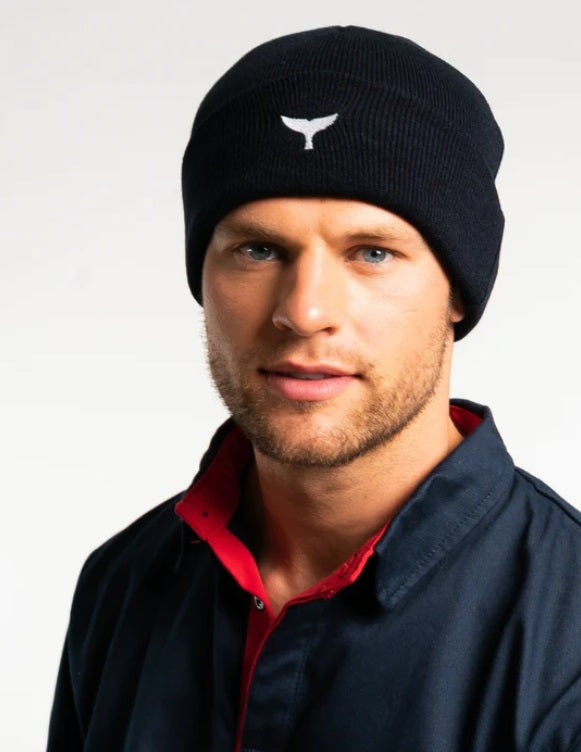 Whale of a Time Beanie Hat-Hats, Scarves, Gloves & Headbands-Eland Lodge